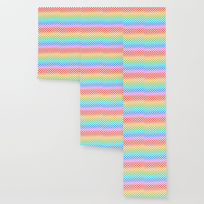 Rainbow Checkerboard Wallpaper By Misimichu Society6 People also love these ideas. rainbow checkerboard wallpaper by misimichu