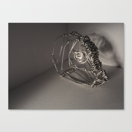Fish Head Canvas Print