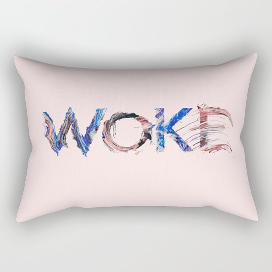 Woke Rectangular Pillow