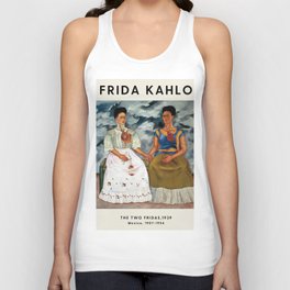 Frida Kahlo - The Two Fridas, 1939 - Exhibition Poster - Art Print Tank Top