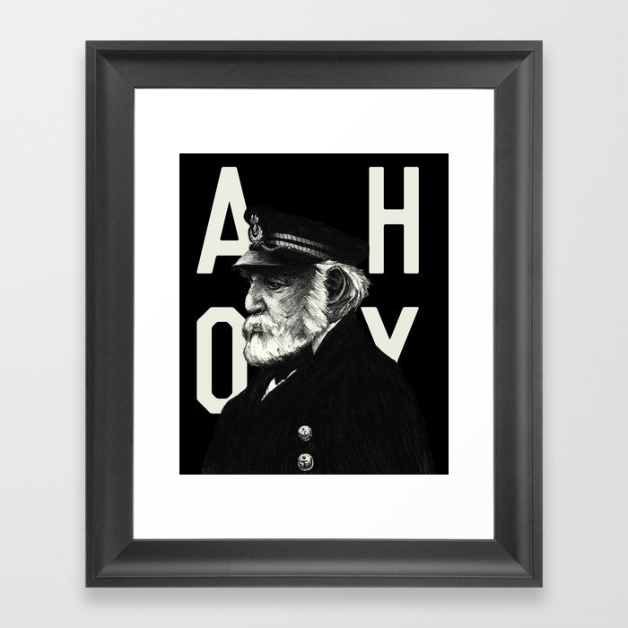 Ahoy Framed Art Print
