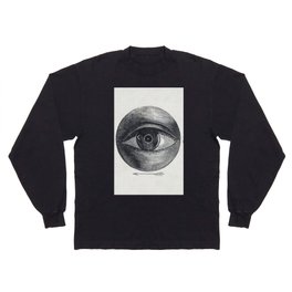 Eye Menselijk oog met een afwijking print Isaac Weissenbruch Long Sleeve T-shirt