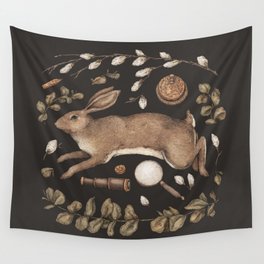 Rabbit's Garden Collection Wall Tapestry