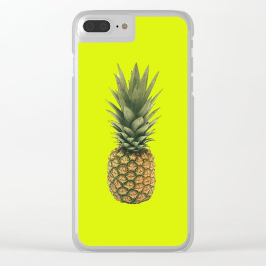 Sweet Pineapple Clear iPhone Case
