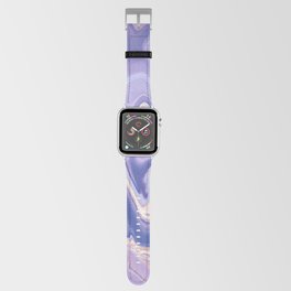 Lavender Liquid Marble Apple Watch Band