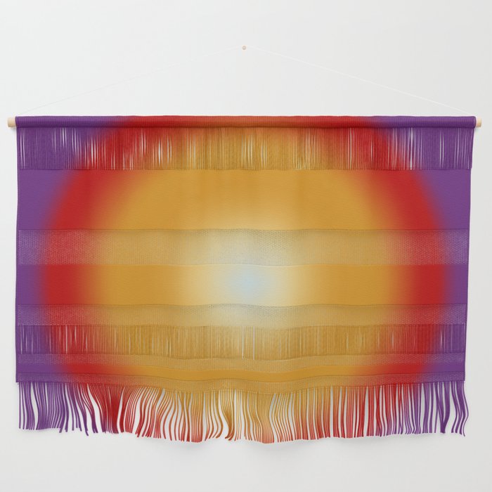 fiery sunset gradient Wall Hanging