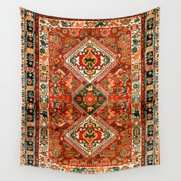 Qashqa'i Fars South West Persian Rug Print Wall Tapestry