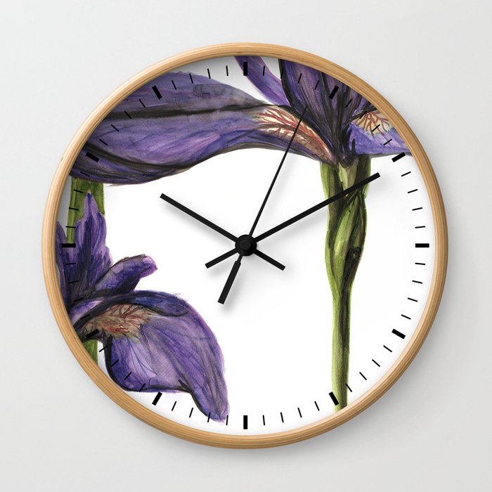 Iris Wall Clock