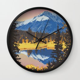 Kluane National Park and Reserve Wall Clock
