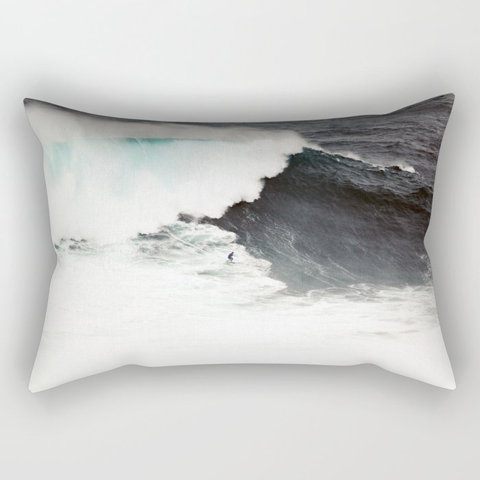 Surf wave sea 6 Rectangular Pillow