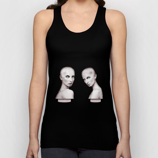 There are two colours in my head Unisex Tank Top