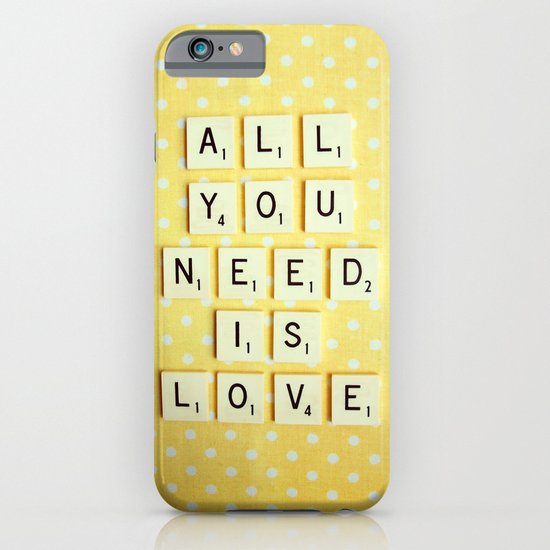 All You Need is Love iPhone & iPod Case