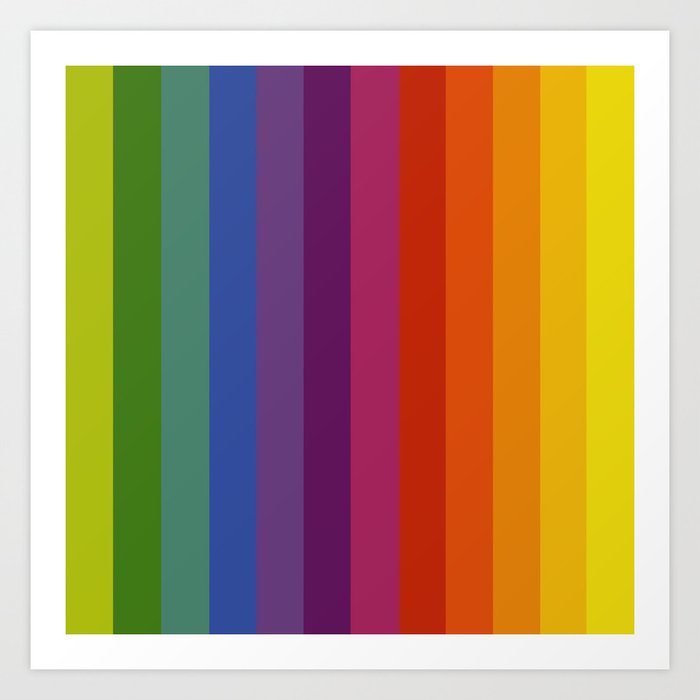 Another Color Wheel, an art canvas by wadejpeg - INPRNT