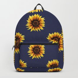 Sunflower | Navy Edit Backpack
