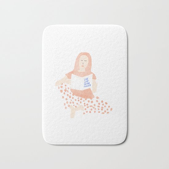 Life in pyjamas Bath Mat