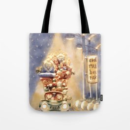 Night Road Trip Tote Bag