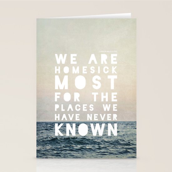 Homesick Stationery Cards