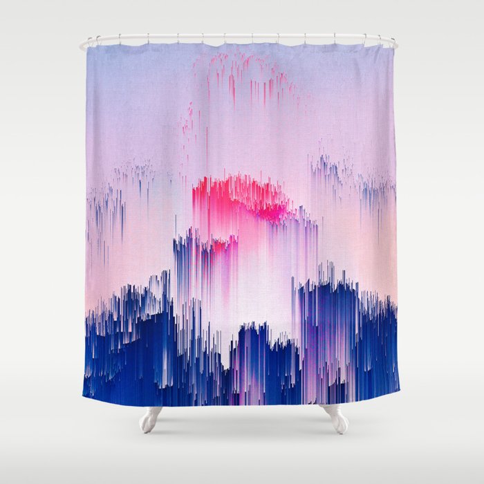 Abstract Geometric Art Colorful Design 82 Shower Curtain