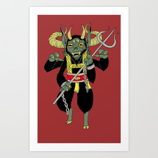krampus Art Print