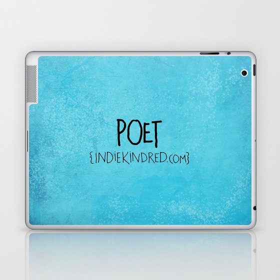 Poet Laptop & iPad Skin
