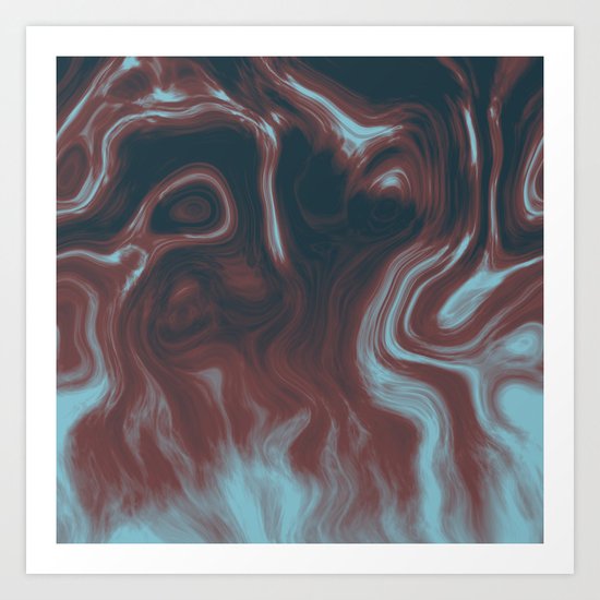 Blended Art Print