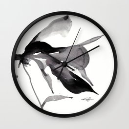 Organic Relections No. 10 by Kathy Morton Stanion Wall Clock