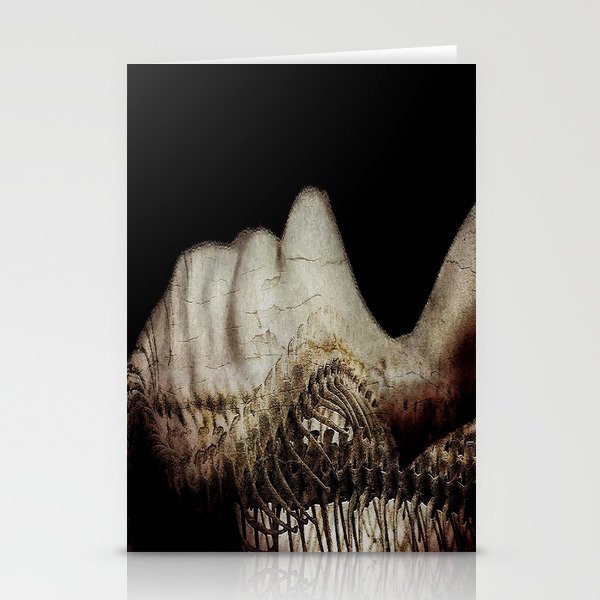 Flesh and Bone Suspended ~ Horizontal Image Stationery Cards