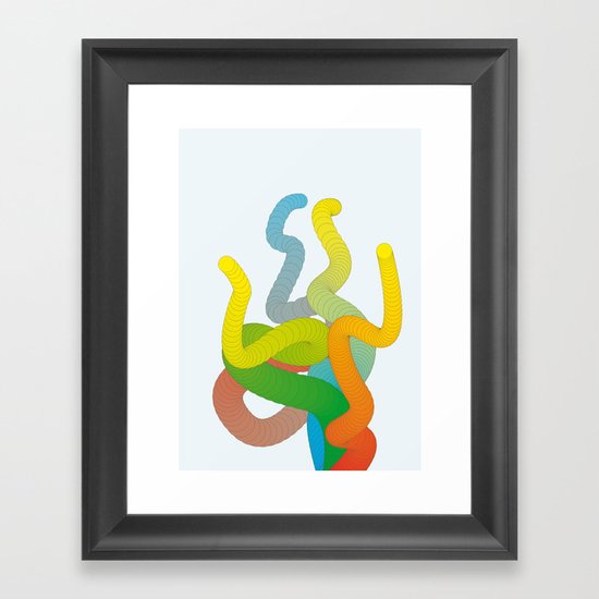 Tentickles Framed Art Print