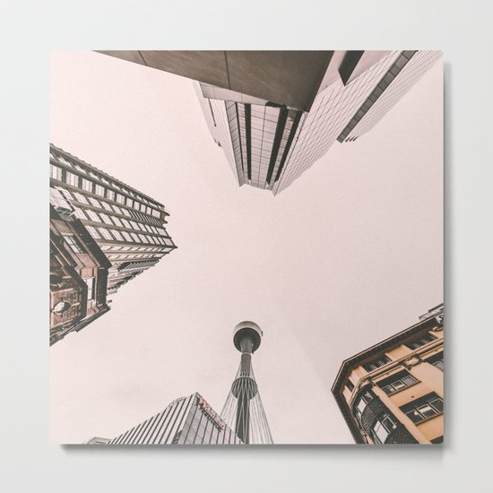 Building Metal Print