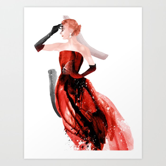 Fashion illustration gown & dress best sale inspiration