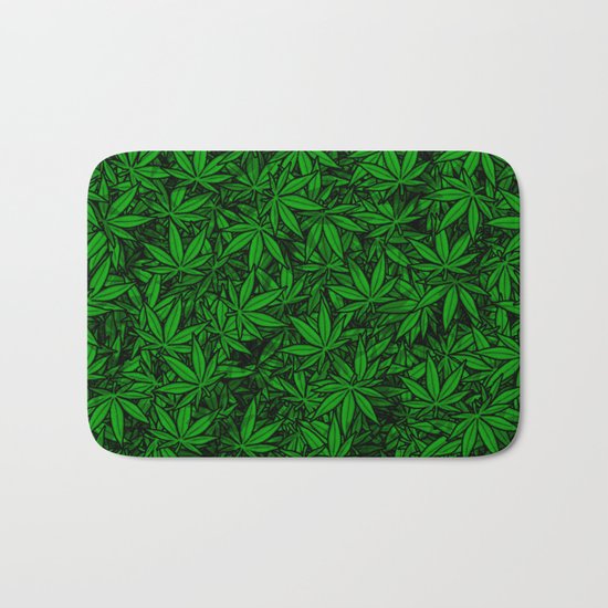 Weed Bath Mat
