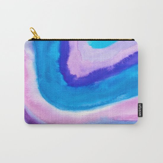 AGATE Inspired Watercolor Abstract 11 Carry-All Pouch