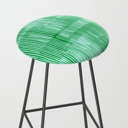 Lines | Emerald Green Bar Stool