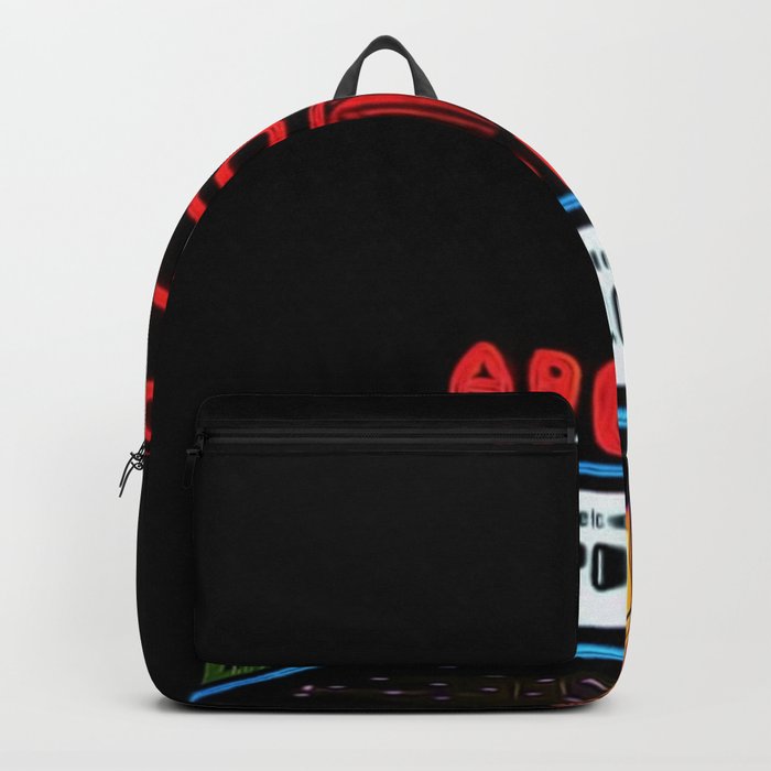 Harlem's Apollo Theater Portrait Painting Backpack