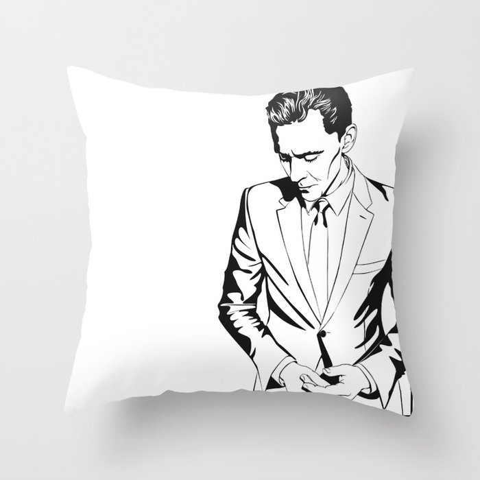 The Night Manager Tom Hiddleston In Smart Casual Throw Pillow By