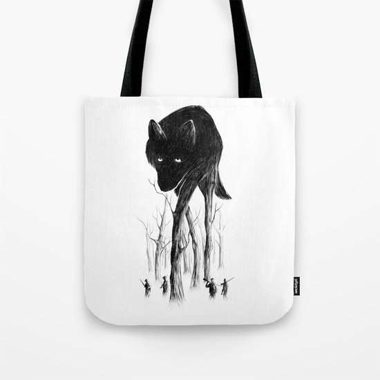 GOOD WOLF HUNTING Tote Bag