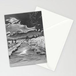 Marsh Moon Stationery Cards