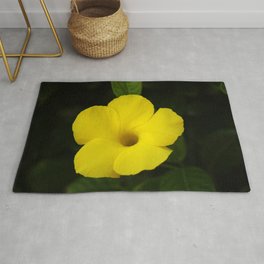 The Yellow Flower Rug | Yellow, Photo, Flower, Garden, Color, Digital 