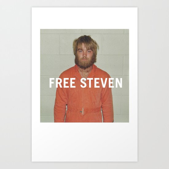 Free Steven Art Print