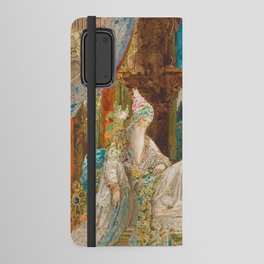 The dreaming alchemist - Gustave Moreau Android Wallet Case