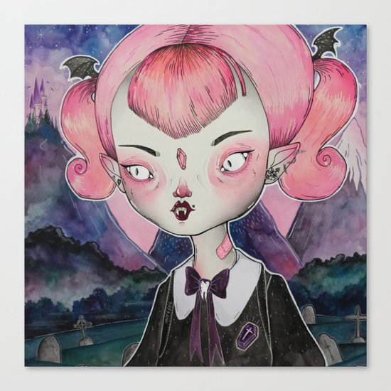Toothie Canvas Print