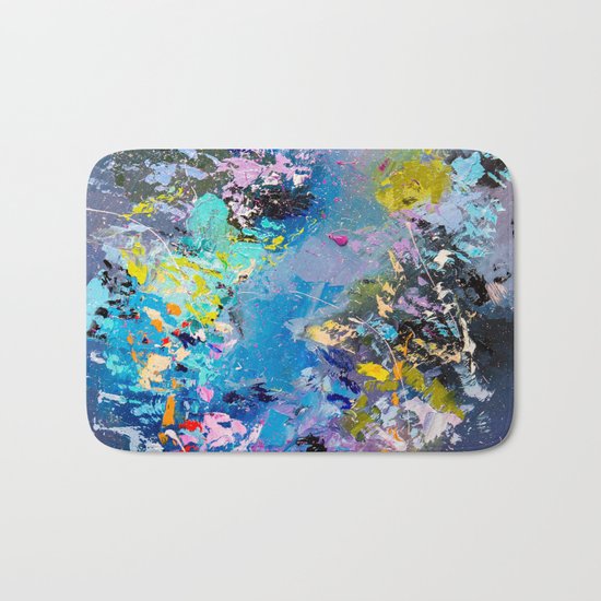 Strangers in space Bath Mat