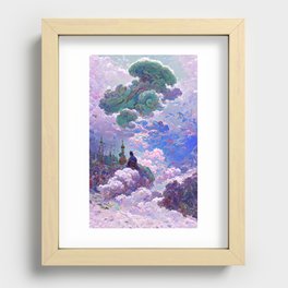 Obscured by the Clouds Recessed Framed Print