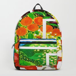 Oakland Foothills Backpack | Digital, Pattern, Graphicdesign, Acrylic 