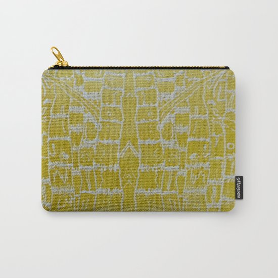 Yellow Sugarcane Carry-All Pouch
