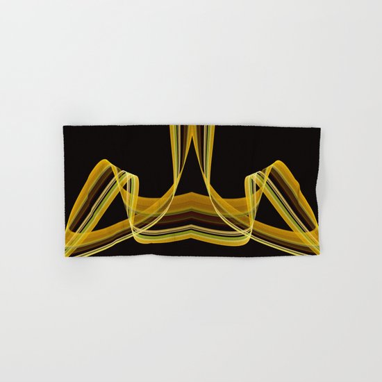The dancing scarf Hand & Bath Towel