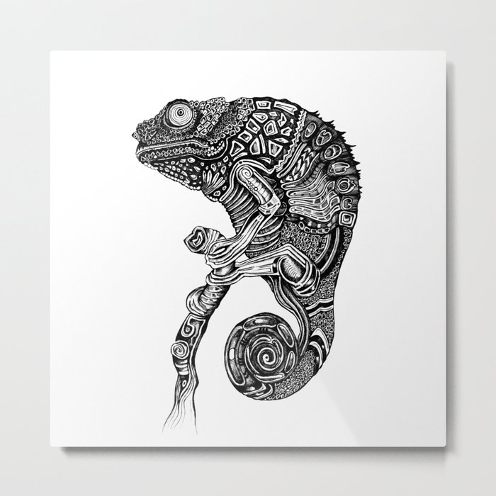 Chameleon Metal Print