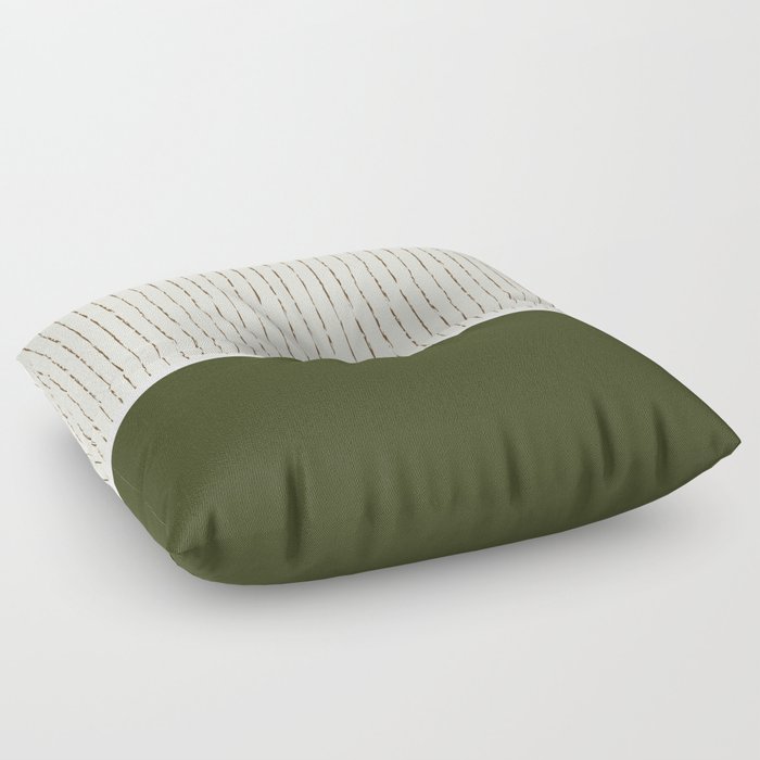 Oat & Avocado Floor Pillow
