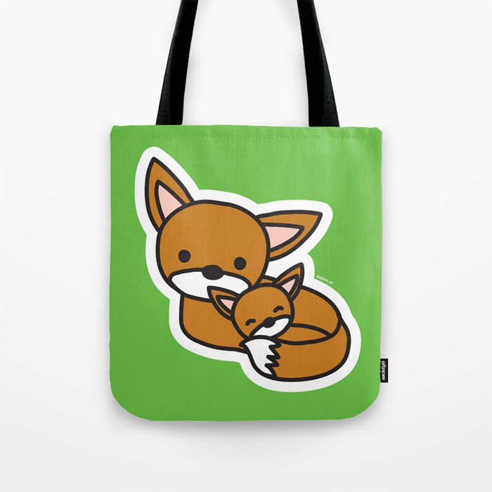 Sweet Fox Tote Bag
