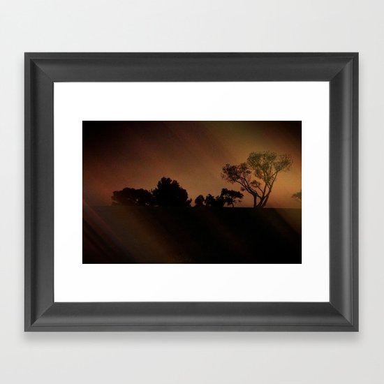 Mysterious Night Framed Art Print